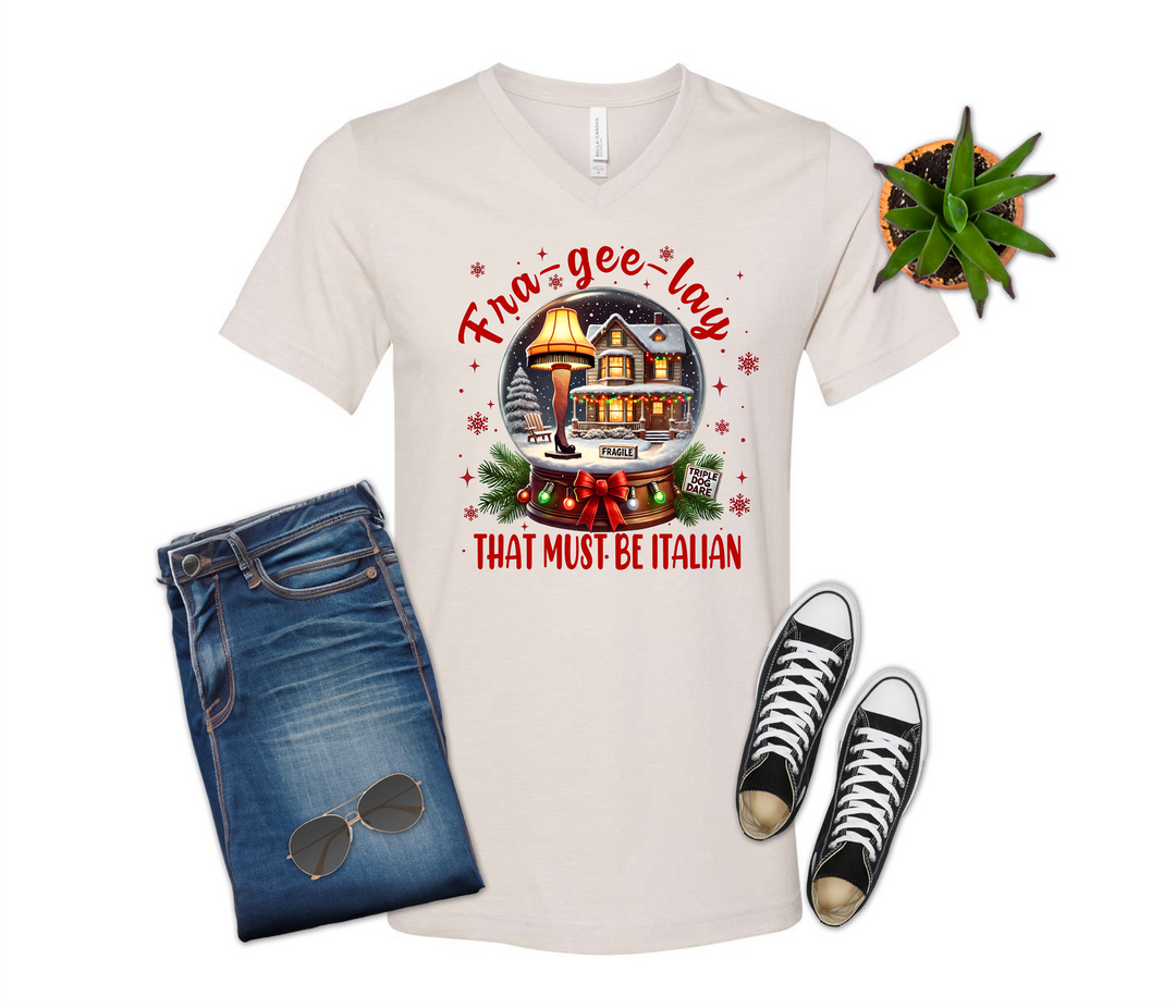 Fra-gee-lay Leg Lamp Christmas Story Shirt