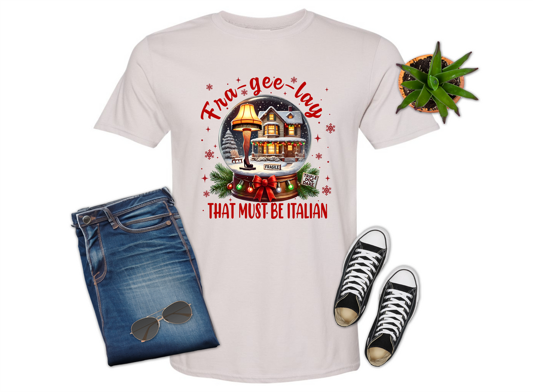 Fra-gee-lay Leg Lamp Christmas Story Shirt