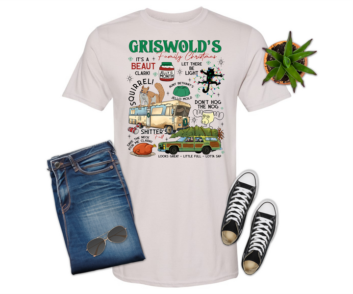 Griswold's Christmas Collage Shirt