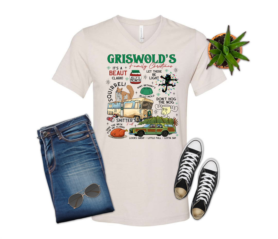 Griswold's Christmas Collage Shirt