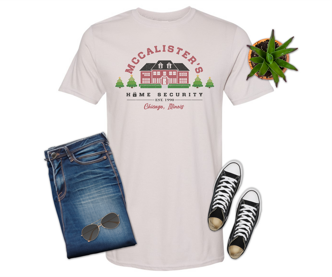 McCallister's Home Alone Home Security Christmas Shirt