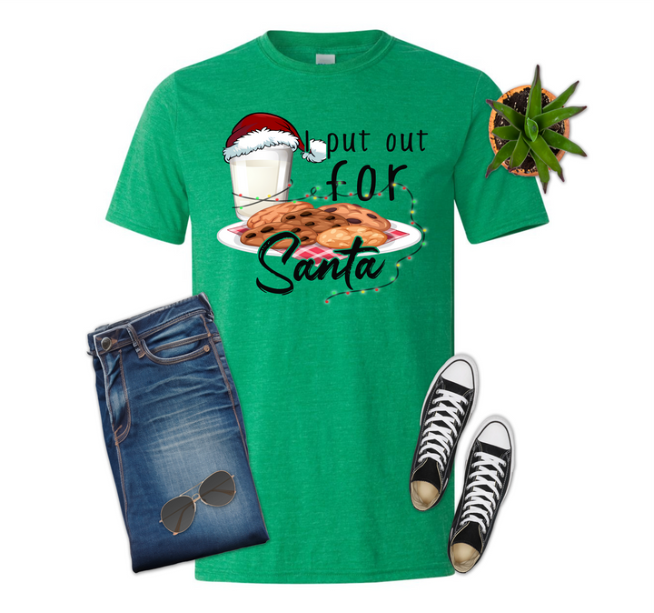 I Put Out for Santa Christmas Shirt