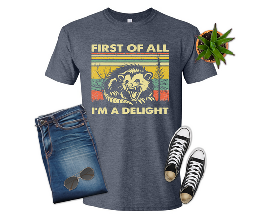 I'm a Delight T-shirt (Crew Neck or V-Neck) or Sweatshirt