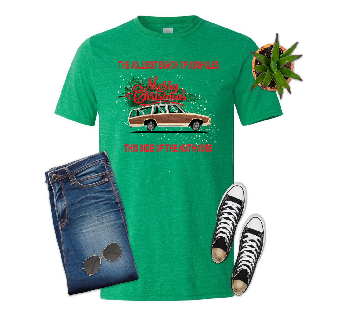 Jolliest Bunch Griswold Car Christmas Shirt