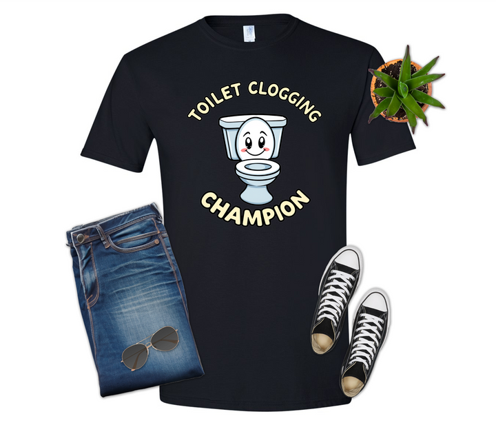 Toilet Clogging Champion Shirt