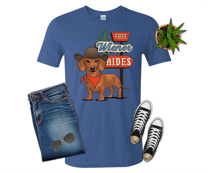 Free Weiner Rides Shirt