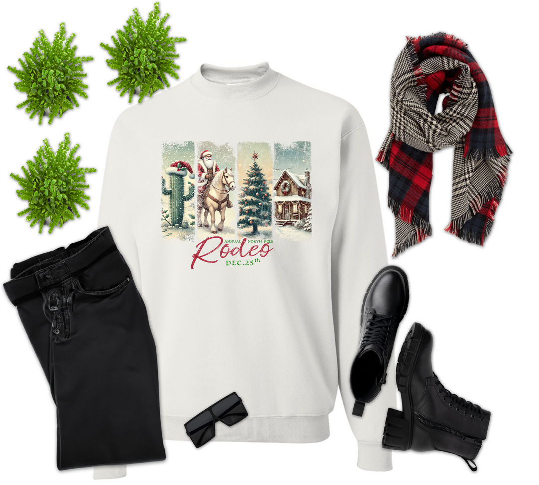 Western Rodeo Christmas Shirt