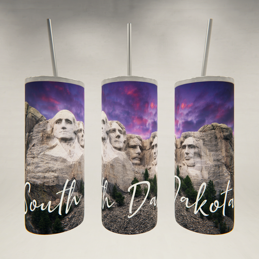 Mount Rushmore South Dakota- 20 oz Skinny Tumbler