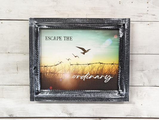 Escape the Ordinary Canvas Print