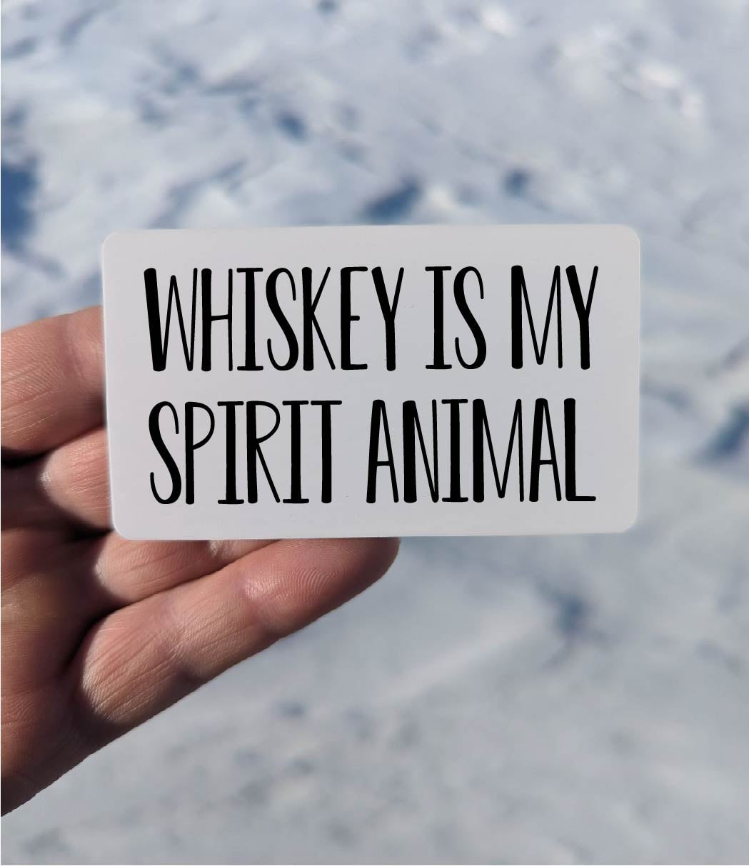 Whiskey Spirit Animal Magnet