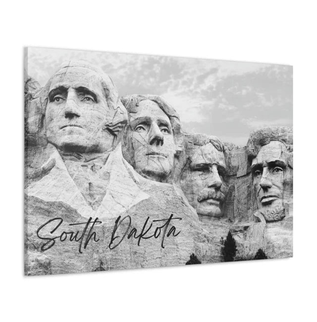 South Dakota Mount Rushmore Wrapped Canvas