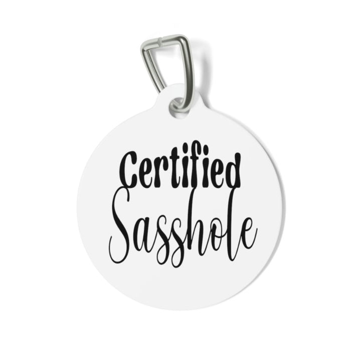 Certified Sasshole Pet Tag