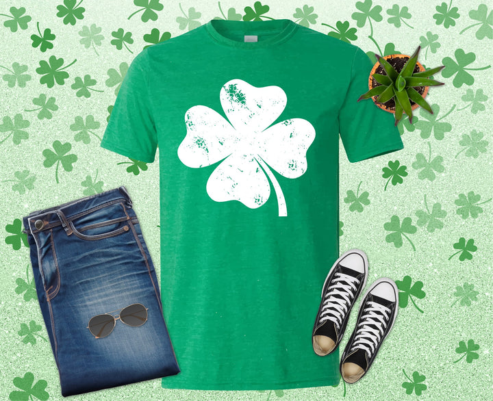 Shamrock 4-Leaf Clover St Patrick's Day Shirt