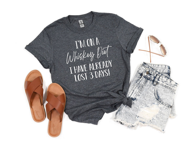 Whiskey Diet T-shirt (Crew Neck or V-Neck) or Sweatshirt