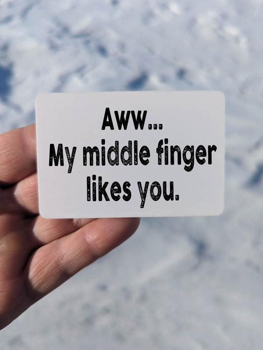 Middle Finger Magnet