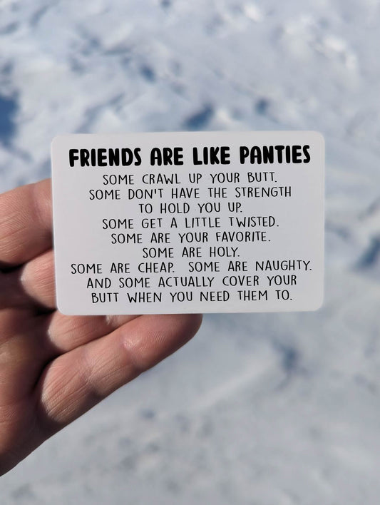 Friends are like Panties Magnet