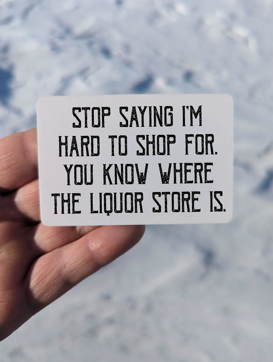 Liquor Store Magnet