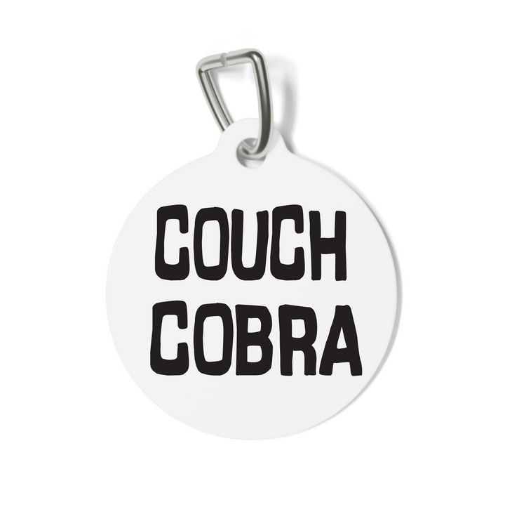 Couch Cobra Pet Tag