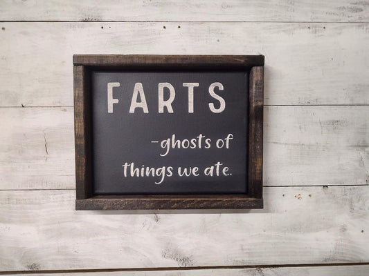 Farts Ghost (8x10) Canvas